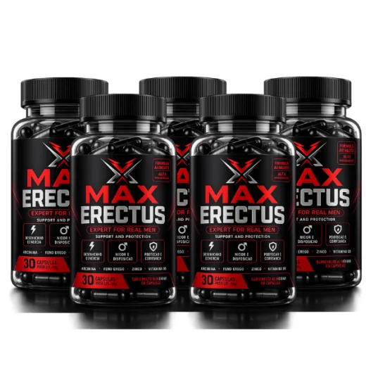 Max Erectus 5 AMOSTRAS - 50 CAPS